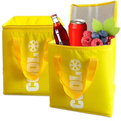 Keep it handy - Koeltas - 24L - Gele Kleur - Grote Capaciteit