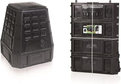 Grote Compostbak voor Tuin en Buiten - 630 Liter Volume - Duurzaam & Eenvoudig in Gebruik
