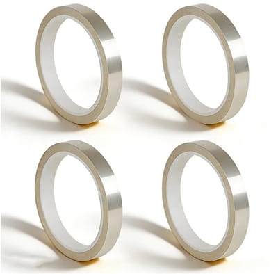 Solidchoice - 4 rollen transparante sublimatie-thermoband, 10 mm x 33 m, hittebestendig plakband, laat geen resten achter, ideaal voor warmteoverdracht in kopjes