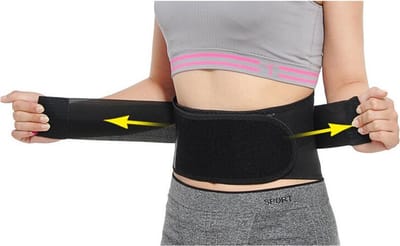 Onderrug Brace Rug Brace – Onderrug Brace – Steun Brace – Rug Steun – Brace –Magnetische Rugwarmer Brace – Zelfopwarmende Rugbrace – Verstelbare Brace - M