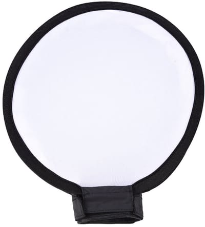 Allecto - Opvouwbare Flash Diffuser - Mini Softbox - 30 cm - Beauty Dish - Draagbaar - Lichtdiffuser - Geschikt voor Fotografie