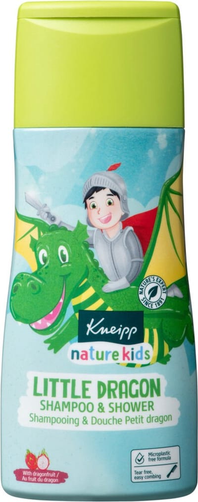 Kneipp Shampoo & Douche Drakenkracht - 3 x 200 ml - Voordeelverpakking