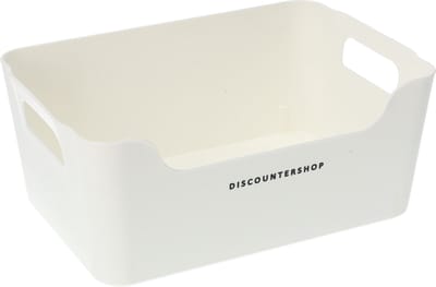 Opbergmanden 3.6 L | opbergbakjes 24,6 x 16,9 x 10,4 cm | opbergbox en organizer opbergmand