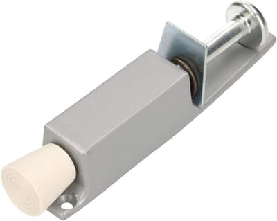 Deurvastzetter - Deurstopper Pedaal - Deuren Open Houden - Antislip Rubber - 156 mm - Grijs