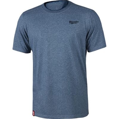 Milwaukee hybrid T-shirt M blauw