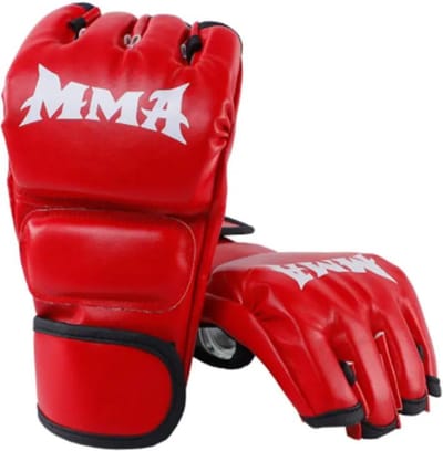 Nivard MMA Handschoenen - Gloves - Sparring Handschoenen - Heren - Dames - Grappling - Bokshandschoenen - Vecht Handschoenen - Rood