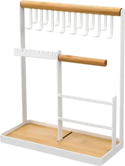 Sieradenrek Organizer - Juwelentoren Houder - Sieraden Presenteren - Meerdere Hoogtes - 26.5 cm Breed - Multicolor