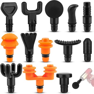 Massagepistool Opzetstukken Set van 13 - Fascia Massage Accessoires voor Spieren en Weefsels