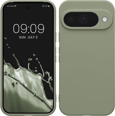 kwmobile telefoonhoesje geschikt voor Google Pixel 10 - Hoesje voor smartphone - Precisie camera uitsnede - In grijsgroen