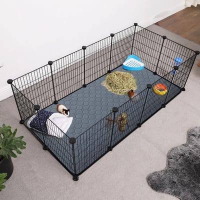 PIPI Pads 120 x 60 cm, wasbaar, absorberende pads, antislip mat, voor cavia, konijnen, hamsters, puppy's en kleine dieren
