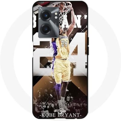 Hoesje - Maniacase - Realme V23 - Kobe Bryant - Flexibel - Zwart - Unisex