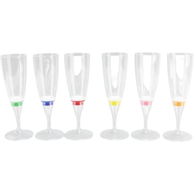 6 STUKS LED Lichtgevend Cocktailglas Innovatief Champagneglas KTV PS Wijnglas Set L