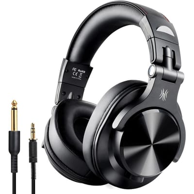 Casque d'écoute pour instruments de musique sans fil/filaire, casque filaire avec câbles Audio de 3.5mm et 6.5mm