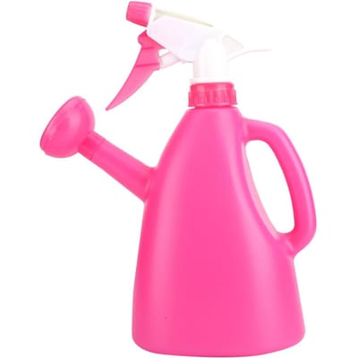 Pulvérisateur Domestique à Double Usage 2 en 1 900 ml à Main Balcon Désinfection Pulvérisation Pot d'Arrosage pink