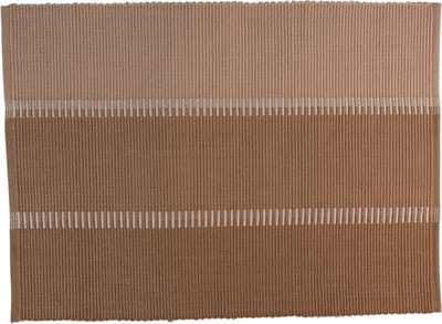 Placemat rib sand combinatie