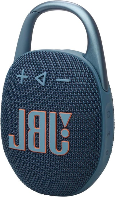 Draagbare Bluetooth Speaker - Compacte Muziekbox - Muziek Luisteren Buiten - Geïntegreerde Karabijnhaak - 12 Uur Speeltijd - Blauw