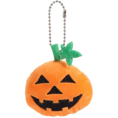 Pluche Poppetje Pompoen Sleutelhanger Groenten Cartoon Halloween Tas Hanger Tas Bedeltje Schattig Pompoen Poppetje Sleutelhanger Kinderen Cadeau orange