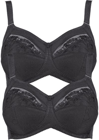 2-pack comfort-BH zonder beugel Safina