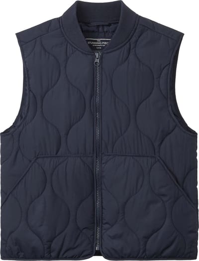 TOM TAILOR diamond padded vest Jongens Jas - Maat 140