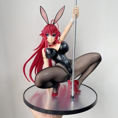 High School D×D HERO Rias Gremory Himejima Akeno Bunny Girl figuur PVC Actie Anime model Spel standbeeld Volwassen Verzamelbaar Poppetje speelgoed gray