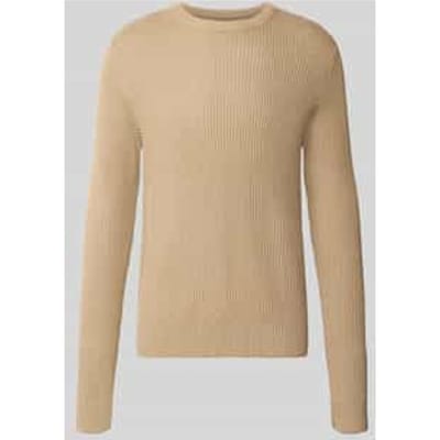 JACK & JONES - JJPANNEL KNIT CREW NECK AW26 Heren Trui