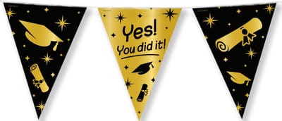 Vlaggenlijn Yes You Did It Geslaagd! 10M