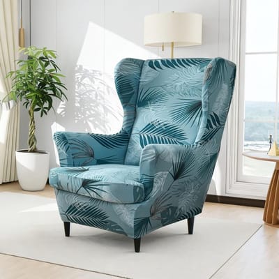 Comfortabele Hoes voor Ohrensessel, Elastische en Wasbare Beschermhoes voor Woonkamer, Perfecte Pasvorm en Stijlvolle Bescherming