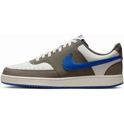 Nike Court Vision Low - Heren - Sneaker - Grijs/Wit/Blauw