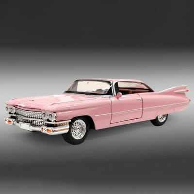 1:32 Cadillac Eldorado Biarritz Klassieke Retro Auto Legering Metaal Diecast Model Auto Huis Trendy Speelgoed Decoraties Verjaardagscadeau Vriend roze