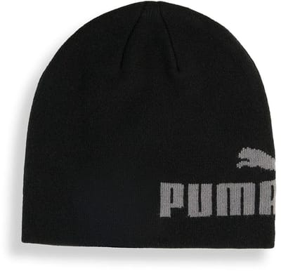 PUMA ESS Mid Crown Cuffless Beanie Unisex Muts (Sport) - PUMA Black