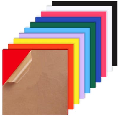 Acryl Kunststof Platen - Gekleurde Platen - Hobby Projecten - Gietijzer Kwaliteit - 30 x 30 cm - Assorti