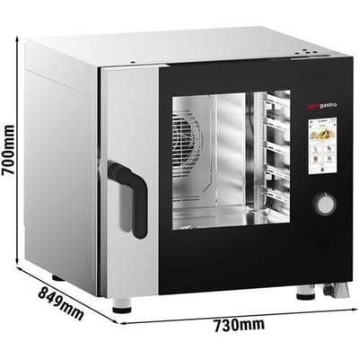 GGM Gastro Kombidämpfer - Touch - 5x GN 1/1 - inkl. Waschsystem & Temperaturfühler