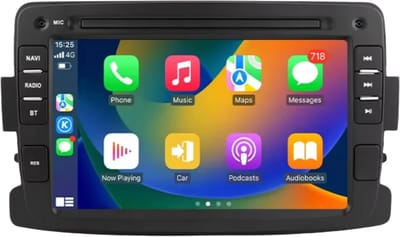 Autoradio met bluetooth - Carplay - Voor Renault / Dacia (Duster / Sandero / Captur / Logan 2 / Dokker / Symbol / Xray) - Geschikt voor Apple en Android - Stereo - Navigatie - Navigatiesysteem auto - 1GB 32GB