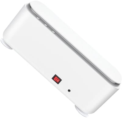 Ultrasone Reiniger - Sieraden Wasmachine - Diepe Schoonmaak - Hoogfrequente Trillingen - 19 x 8 x 7.4 cm - Wit