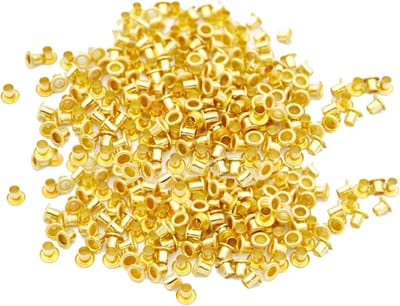 Oogjes en Ringen - Metalen Grommets - Kleding Reparatie - Ruime Maatvoering - 2mm tot 20mm - Goud