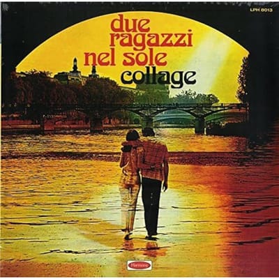 Collage de Disque Vinyle - Due Ragazzi Al Sole: Vinyle Rouge LPH10018REDVINY SAAR 2025 Allemagne Rock