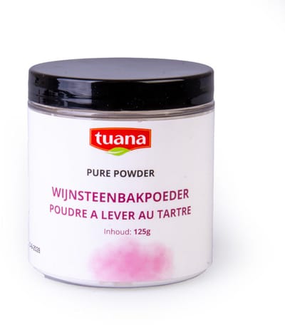 Tuana Kruiden - Wijnsteenbakpoeder - 160 Gram - Tuanashop - TUSF011