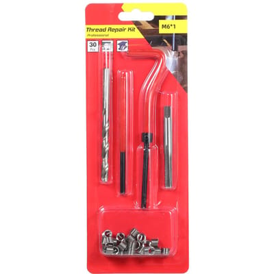 15 Stuks Metrische Draad Reparatie Insert Kit M5 M6 M8 M10 M12 M14 Helicoil Auto Pro Coil Tool M12 * 1.75 M6 -1