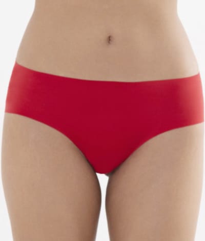 J&C dames hipster naadloos - microfiber uni - Seamless vrouwen ondergoed - Invisible - Rood / S