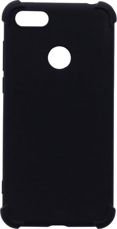LuxeBass Hoesje geschikt voor Motorola Moto E6 Play - Anti Shock - Zwart