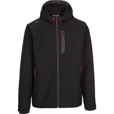 Trespass-jas Marlon B - Softshell-jas voor heren Tp75 Zwart