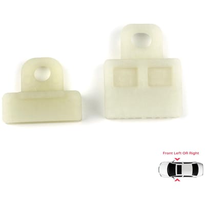 Clips coulissants pour vitres de fenêtre (BWR5019 et BWR5023) pour Toyota Corolla, Prius, Cruiser, Hilux, Matrix, Pontiac, Vibe, Lexus RX