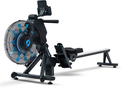 THUNDER Roeitrainer | FLY | Magnetische + Luchtweerstand | Opklapbaar & Stil | Tot 150kg | LCD-scherm | Hartslagfunctie | Transportwielen | Full-body workout voor thuis |