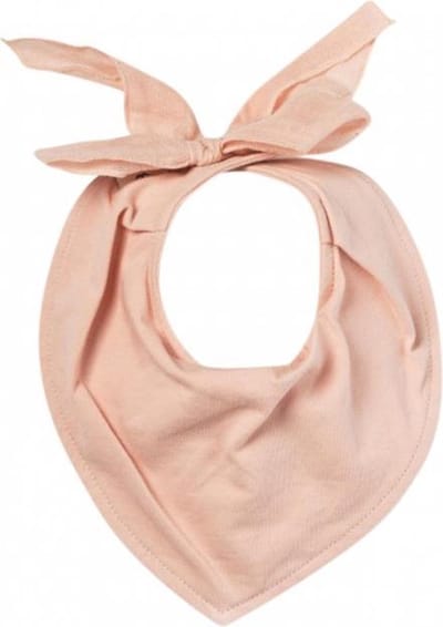 Elodie Bandana slabbetje - spuugdoekje - kwijlslabbetje - slab - slabbetjes - Powder Pink