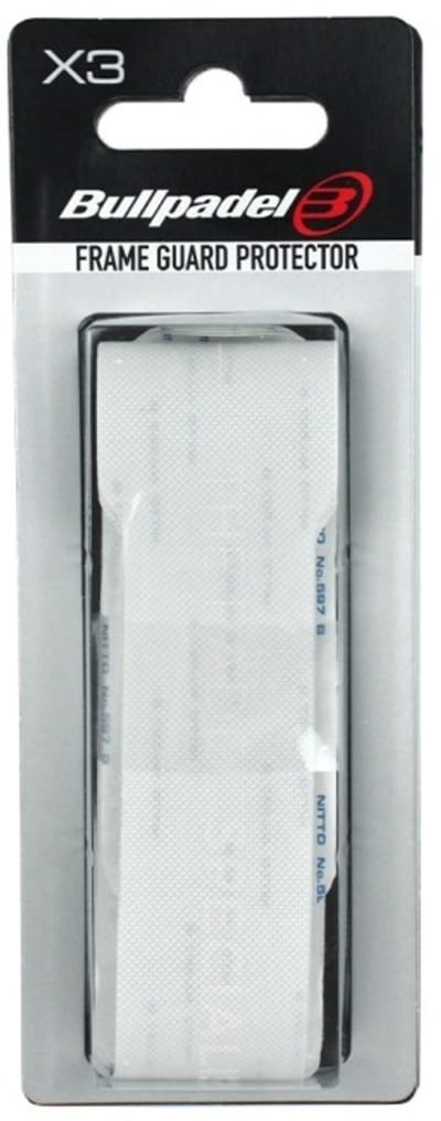 Bullpadel Frame Guard Protector Padelrackets 3 stuks - Transparant