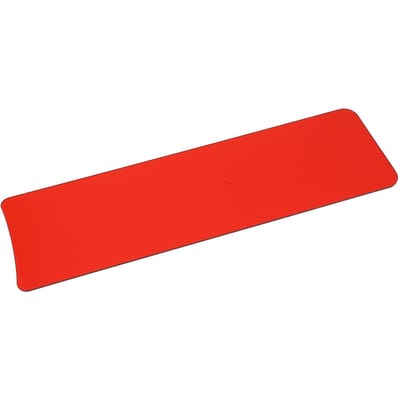Planche de Mèches Acrylique Applicateur de Couleur de Cheveux Professionnel Coiffure Teinture Coloration rouge