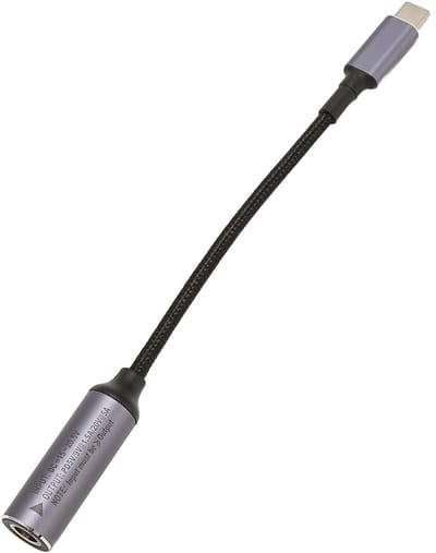 Store_7 - DC Naar Type C-Kabel - 100 W Automatische Identificatie - Reizen - USB Type C - Invoeren en uitvoeren - Geschikt voor Tablets - Compact f...