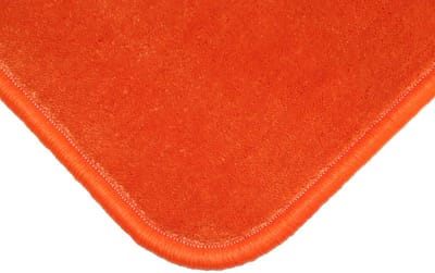 PRIMA - Luxe - Vloerkleed - Naast bed/bank - Warme voeten - Loper - Britt - oranje - 38x140cm