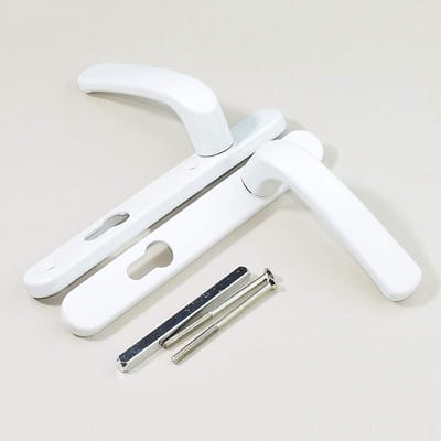 Dailygoods- Deursleutel - UPVC Deurklink - Veiligheid - Duurzaam Materiaal - Schuifdeur - Binnen/Buiten - Inclusief Bevestigingsonderdelen - Deurgreep