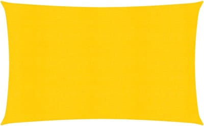 vidaXL - Zonnezeil - 160 - g/m² - 2x4 - m - HDPE - geel